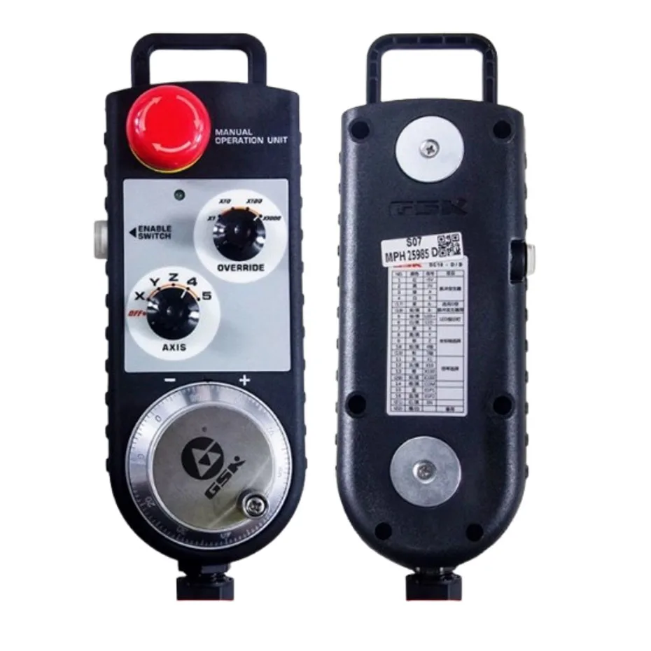 

CNC engraving machine SC10-D/S with emergency stop external hand pulse GSK980TDi electronic handwheel