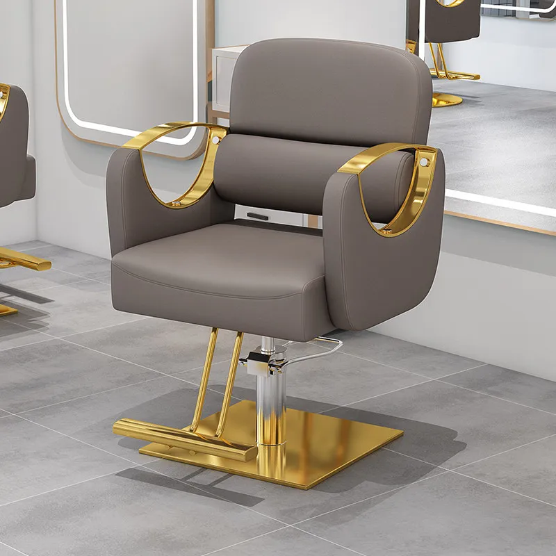 Modern Professional Beauty Barber Chair Footrest Luxury Salon Chair Comfortable Minimalist Chaise De Coiffure Salon Furniture