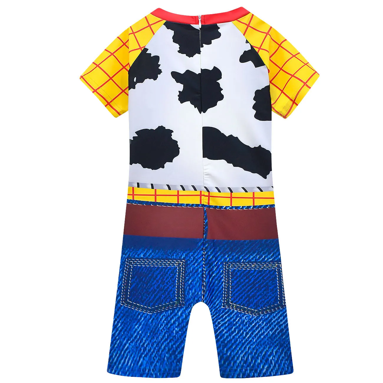 New Summer Toy Story 4 Boys Jessie Sports suit Cartoon swimsuit Baby girls Swimming Cowgirl Costume Buzz Lightyear Clothes Set