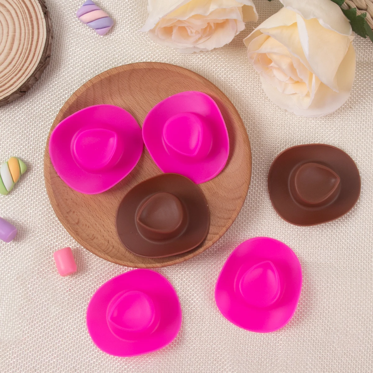 راعية البقر زينة الحزب ، قبعة ، القش النبيذ ، الحذاء ، النار الزجاج ، الوردي ، دش الزفاف ، لوازم العزوبية