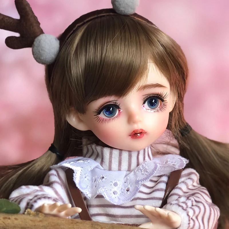 

30cm New Design BJD Doll 1/6 Vintage Doll Pure Handicraft Art Ball Jointed Makeup Fullset Lolita/Princess Doll with Clothes