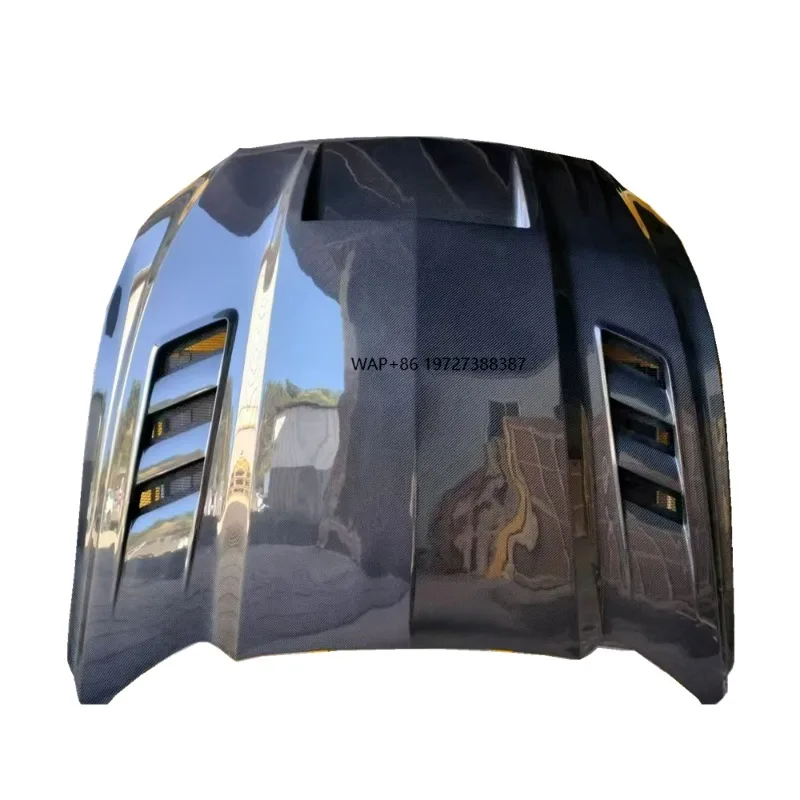 Car Bonnet Carbon Fiber Engine Cover for 2015-2017 2018-2023 TF Style Front Car Engine Hood