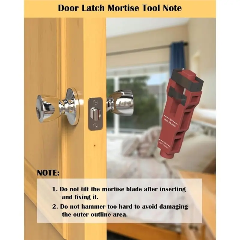 A96K-Red Doorlatch Installation Kit For 1-3/4