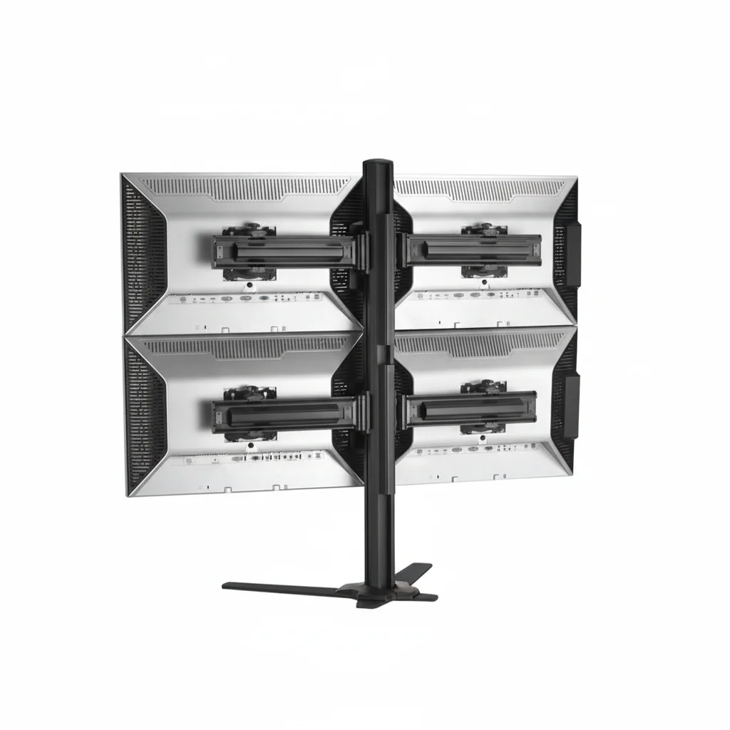 

Chief K3F220B Kontour K3 Free Standing 2x2 Array Monitor Mount - Black - Desk Mount - For Flat Panel Display - Used-Like New