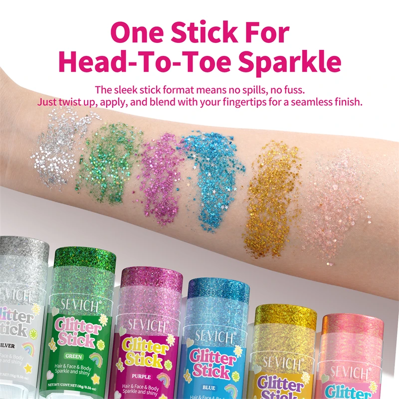 Körper Gesicht Glitter Gel Langlebig Wasserdicht Auge Haar Lidschatten Multifunktionale Party Bühne Deco Make-Up Kosmetik