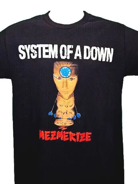 SYSTEM OF A DOWN - MEZMERIZE - NEW Band Merch Black T-shirt