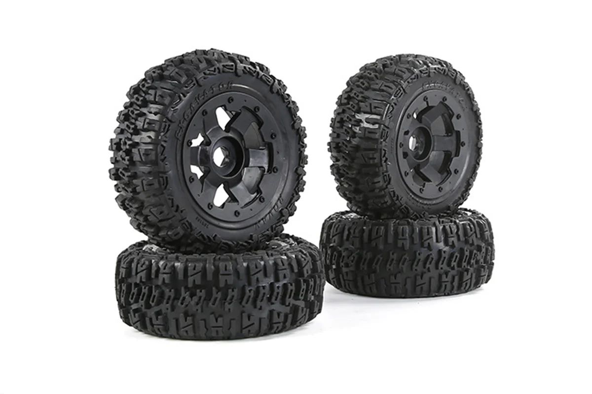 ROFUN 1/5 remote-controlled vehicle BAHA 5T/5SC/5FT wasteland tire assembly  set of four