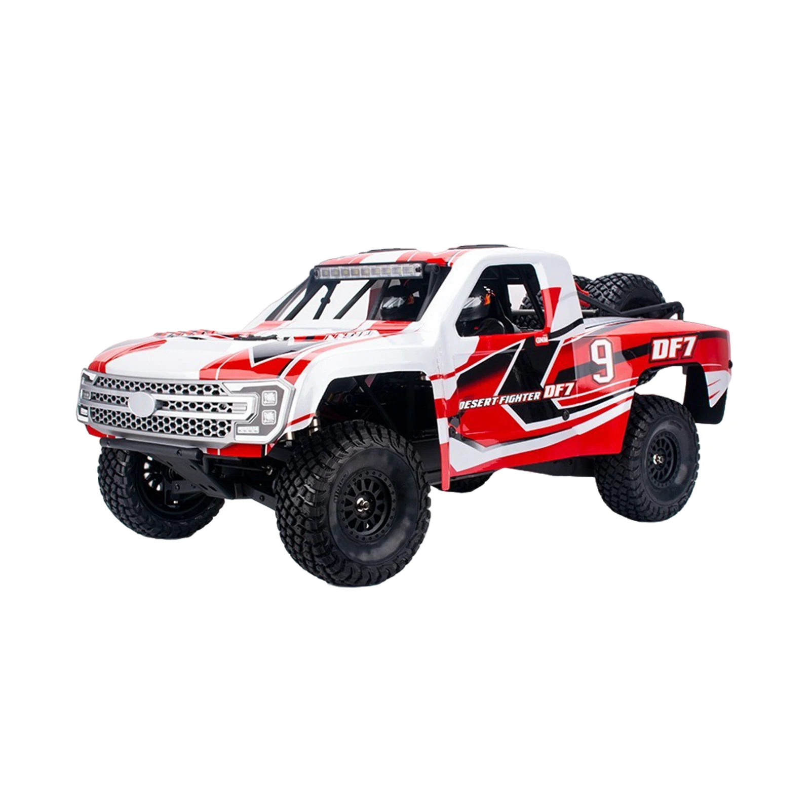 

YK 4072 DF7 V2 1/7 Remote Control Car 4WD Brushless Model 6S Rear Straight Axle Desert Short Truck Electric Crawler Off-road Car