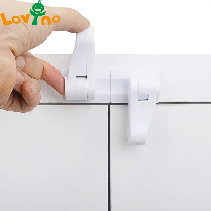 

Door Lever Child Lock Cabinet Locks Baby Proofing Door Locks Deter Kids Opening Handle Door Locks Baby Safety Equipment