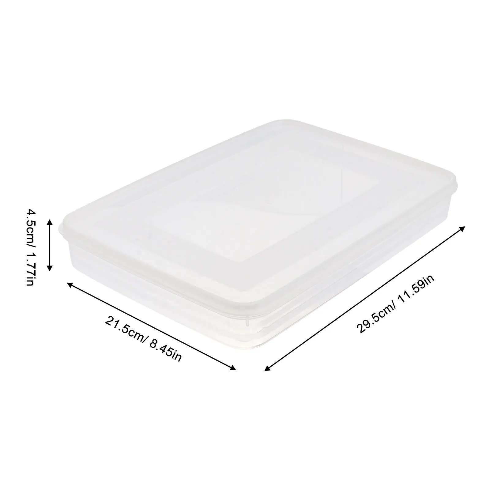 2Pcs Refrigerator Dumpling Storage Box Premium Food Grade Dumplings Container Freeze Holder Sealing Fresh-Keeping Fridge Storage