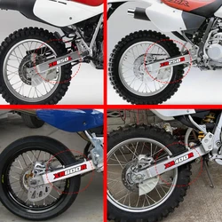 2pcs Motorcycle Swing Arm Decal Sticker Graphics Kit For Honda XR400R XR650R XR650L XR600R XR350R XR250R/L XR150R XR100R XR80R