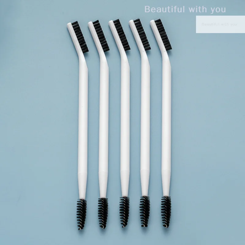 

Eyelash Comb Eyelash Shaper And Eyebrow Brush Dual Comb Double Head Eyebrow Eyelash Makeup Grooming Tool For Women Girls