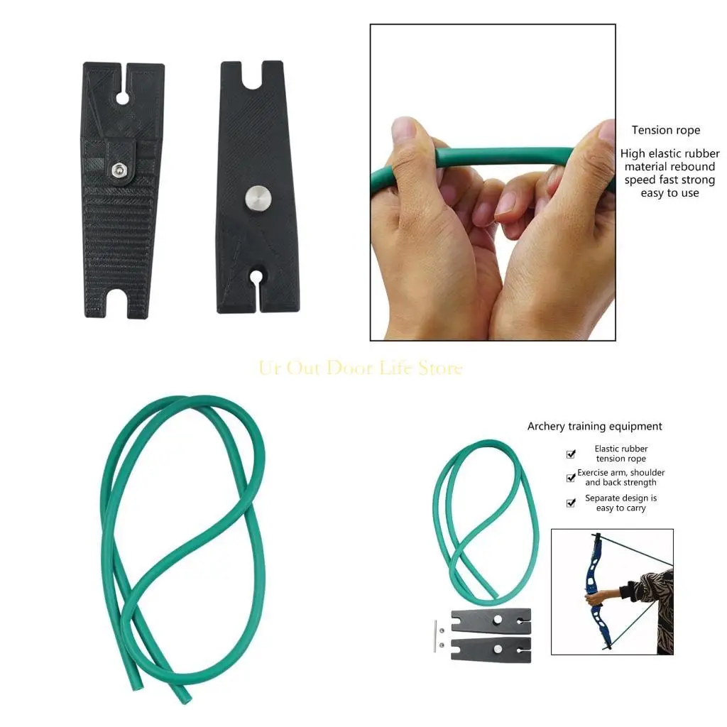 

77UF Съемник для силовой тренировки Archerys Bow Archerys Stretch Band Тренажер для стрельбы из лука