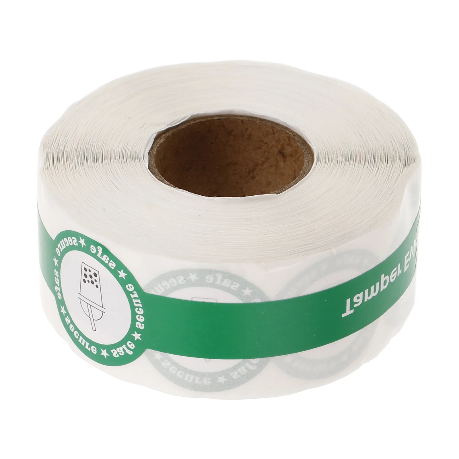 

1 Roll Beverage Seal Stickers Reusable Sealing Labels for Cake Boxes Milk Tea Cups Baking Packaging Tamper Evidence