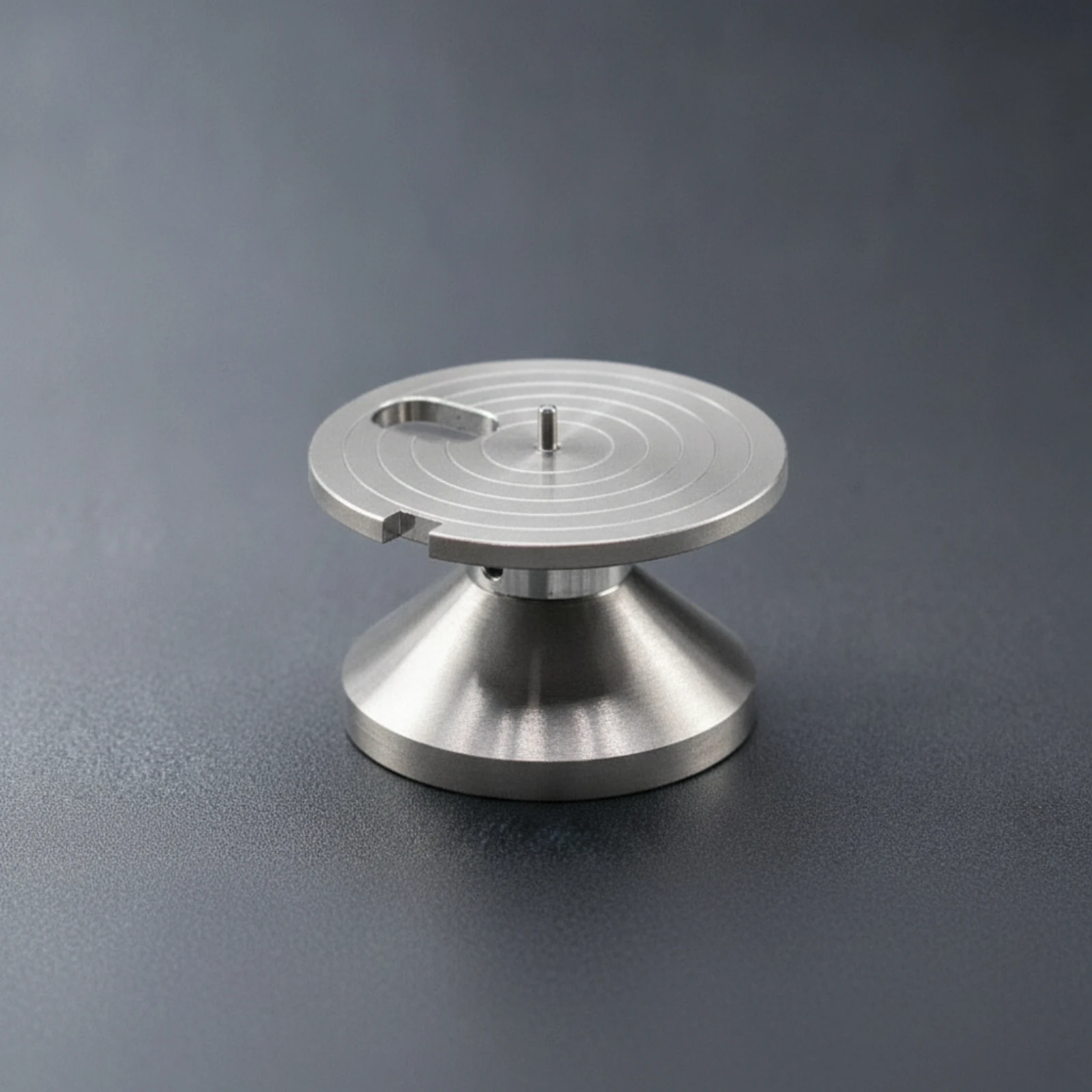 Watch Repair Converter Stainless Steel Watch Hand Setting Tool with Conical Base Accurate Stable for Watchmakers, Workbench