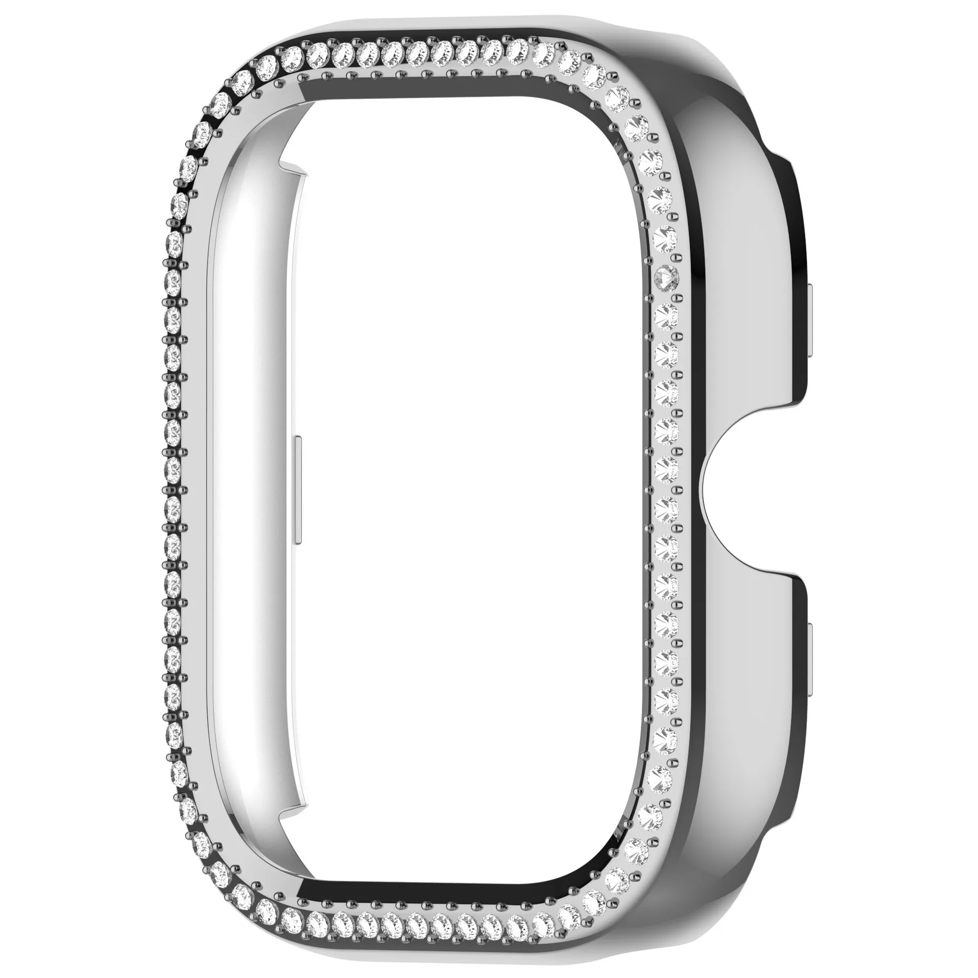 PC Protective Case Anti-Scratch Diamond Crystal Watch Bumper Bling Screen Protector for Redmi Watch 5/4 Smart Watch Accessories