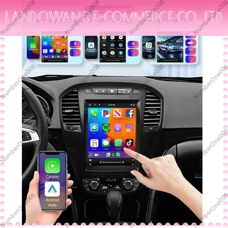 For Android Large Screen Central Control Car GPS Navigation Special For Buick Regal Opel