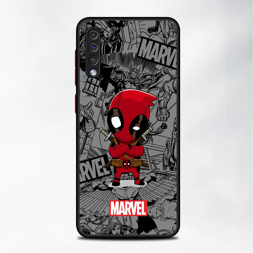 Matte Case for Huawei Honor X8 90 70 X9 X7 9A 9X Pro Y9 Y8P Y7 Y7P Y7A Y6P Y5P 9A Phone Cover Shell Marvel Deadpool SpiderMan