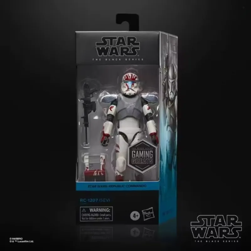 

New Original Hasbro Star Wars The Black Series Gaming Greats RC-1207 SEV Action Figure