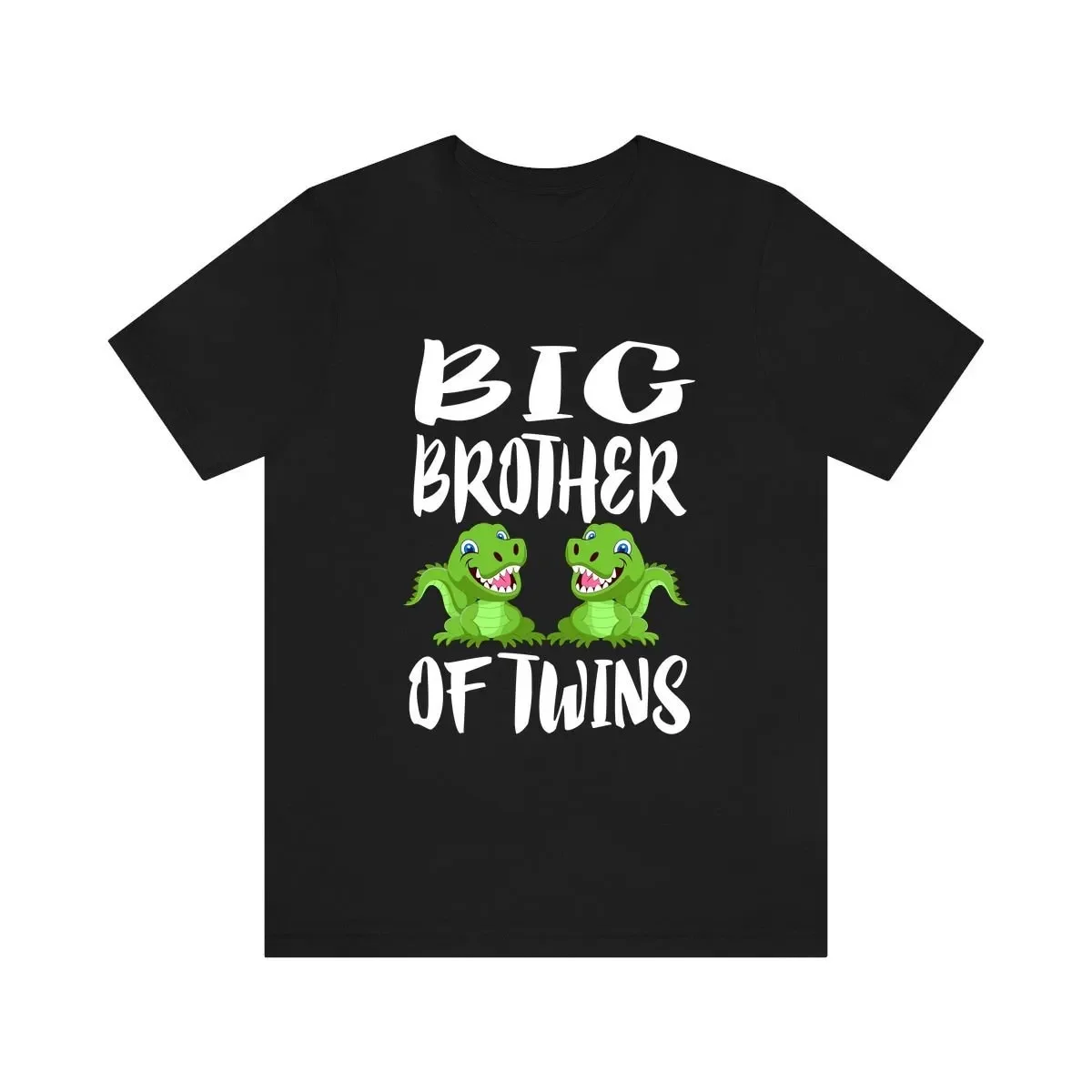 Big Brother Of Twins Crocodile T Shirt Announcement