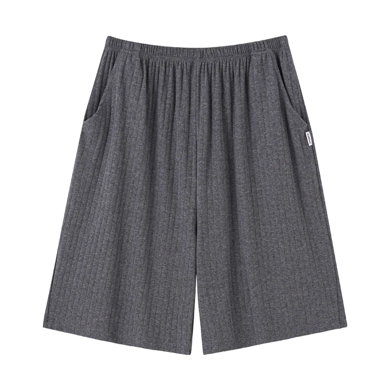 

Summer Modal Men Pants Casual Soft Loose L-5XL Male Pant Spring Mens Short Pants