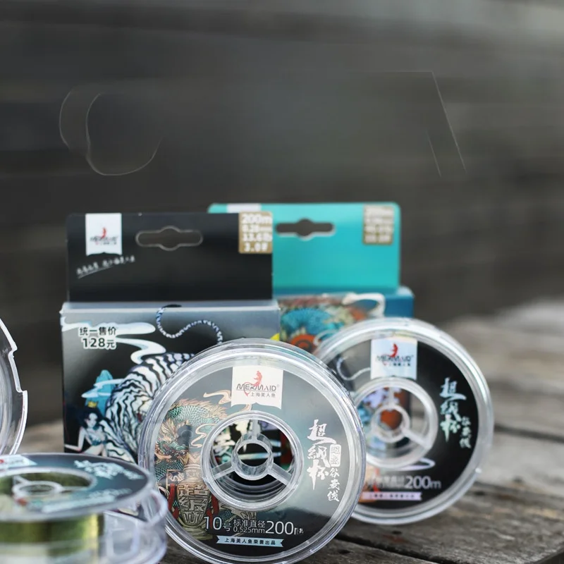 スーパーカップバレー-バーリーライン-釣り糸-スムーススリックスポットライン-キャスティングロッドと海釣り竿用-スリッパリーロードフィッシングギア
