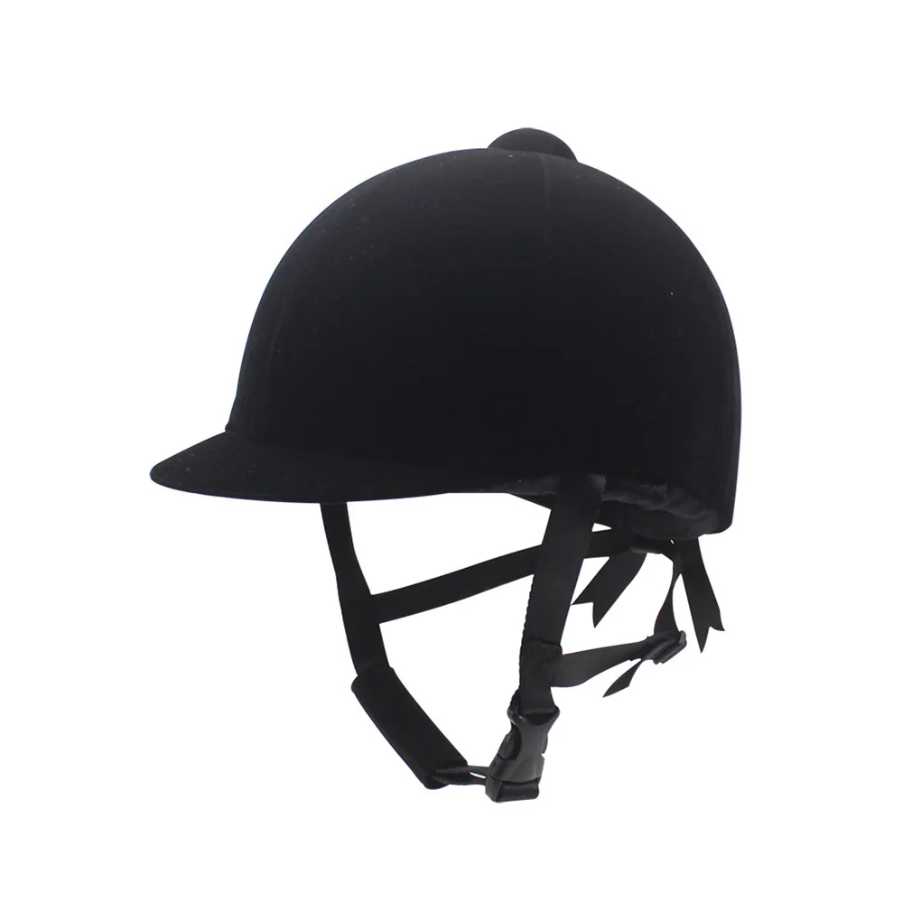 Equestrian Horse Riding Helmet Breathable Durable Half Cover Unisex Rider Outdoor Sports Adjustable Guard Children S