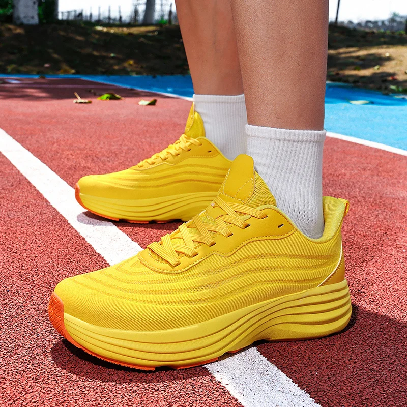 

Men's running shoes, mesh breathable lightweight outdoor running shoes, wide toe training sports shoes, off-road shoes