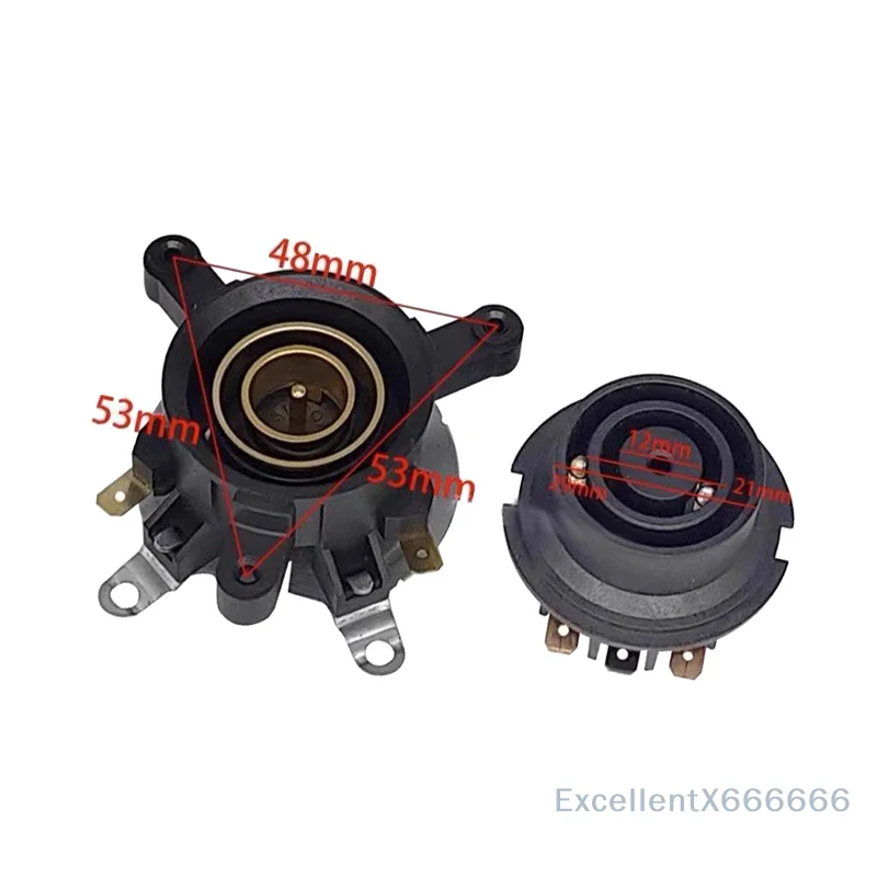 3pcs Electric Kettle Thermostat Temperature Switch Connector Set Coupler Socket Base Household Kettle Accessories