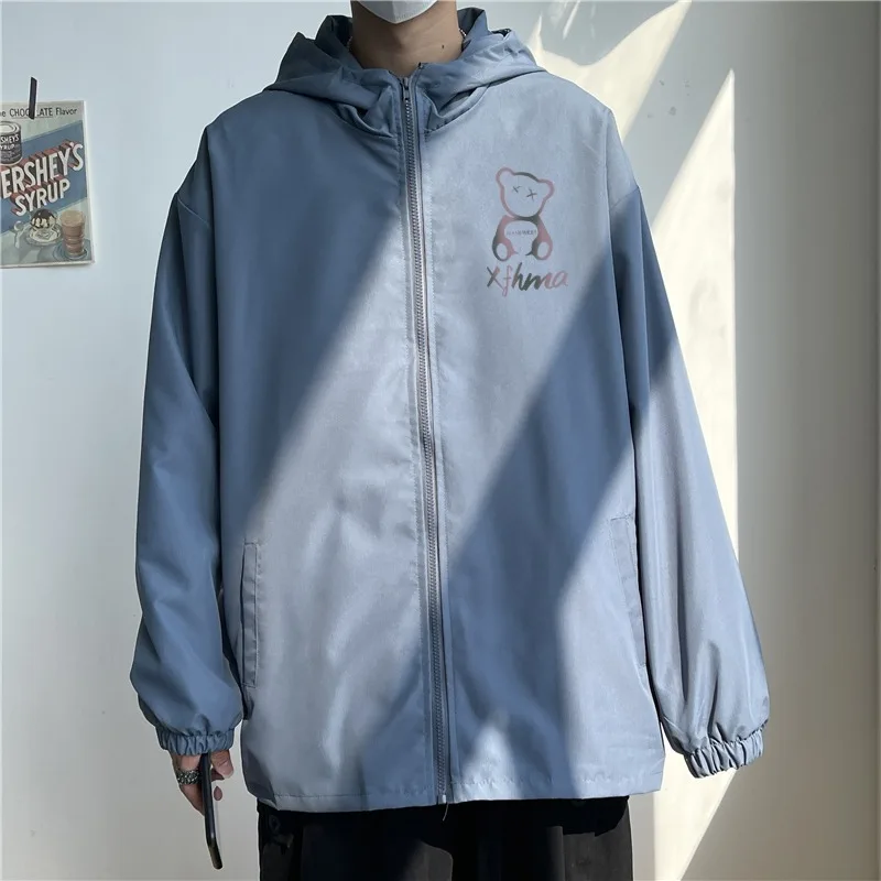 

Anorak Autumn Men's Coat Overcoat Camping Mens Designer Clothes Man Trench Coat New in Jackets for Men Coats Baseball Uniforms