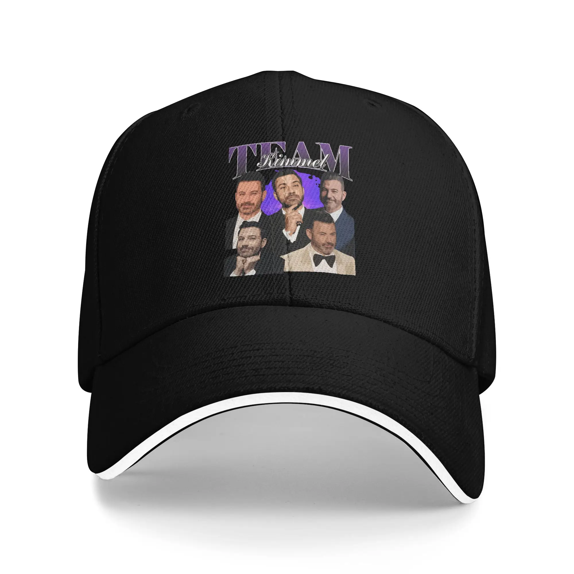 Jimmy Kimmel Poster  Baseball Cap  Women Men Print Trucker Hat Summer Classic Tennis Skate High Quality Baseball Caps