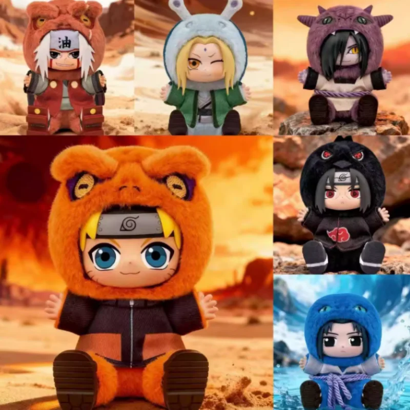 Presale الأصلي Toptoy ايكي ناروتو لطيف الوحش حفلة سلسلة 2 العصرية صندوق أعمى اللعب تحصيل Kawaii دمية حقيبة حلية معلقة #1