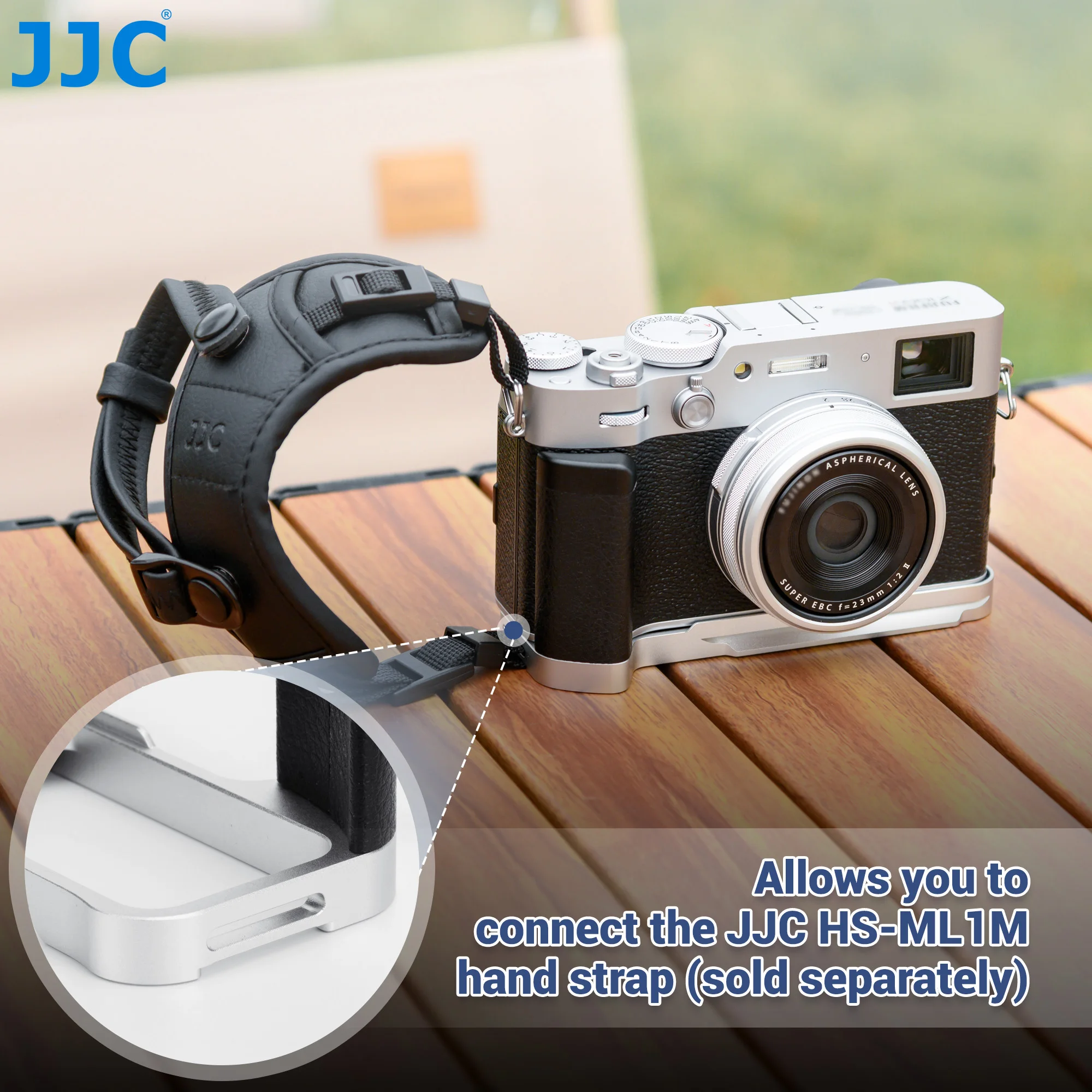 Uchwyt ręczny JJC X100VI, metalowy uchwyt L do aparatu Fujifilm Fuji X100VI, uchwyt z płytą szybkiego montażu — zdjęcie produktu 6