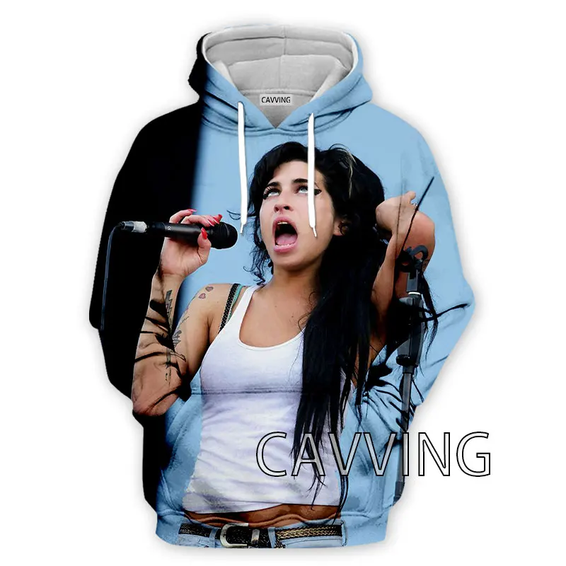 

CAVVING 3D Printed Amy Winehouse Fashion Hoodies Hooded Sweatshirts Harajuku Tops Clothing for Women/men H02