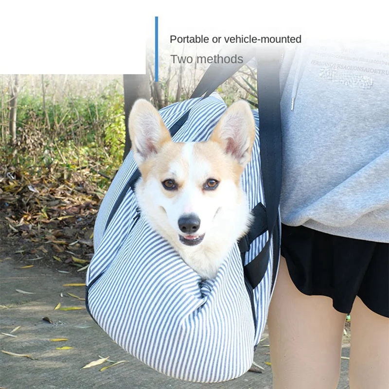 New Pet Car Seat-Cat Bag Puppy-Car Back Seat-Protector Removable Handheld