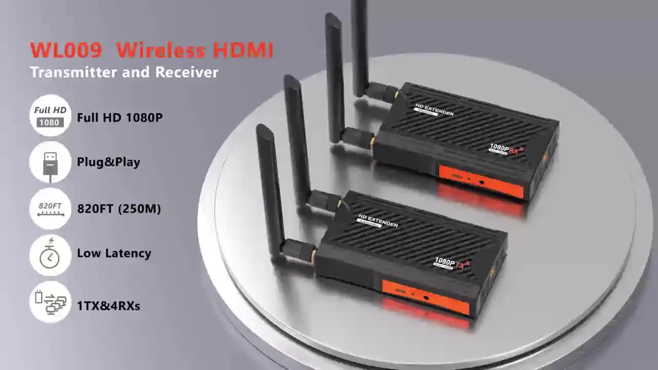 200m Wireless Wifi Adapter Video Transmitter Receiver HDMI