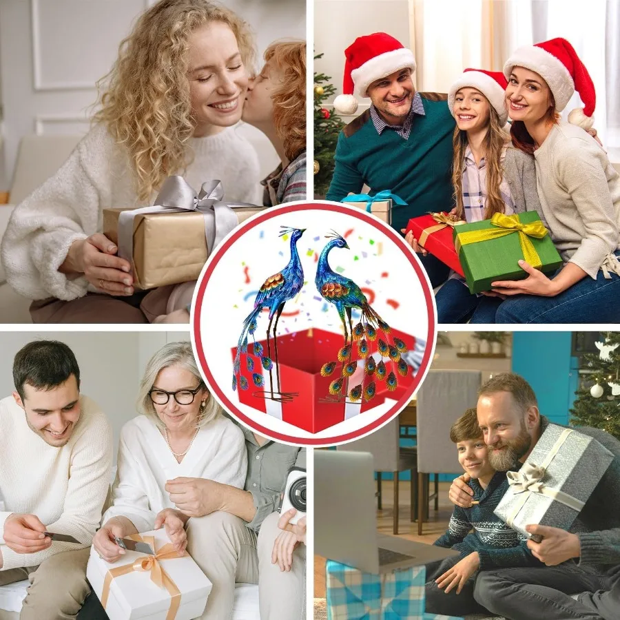 الطاووس حديقة تمثال والنحت المعادن الطاووس ساحة الفن الحديقة ديكور كبير الطيور حديقة المنحوتات والتماثيل للفناء الخلفي