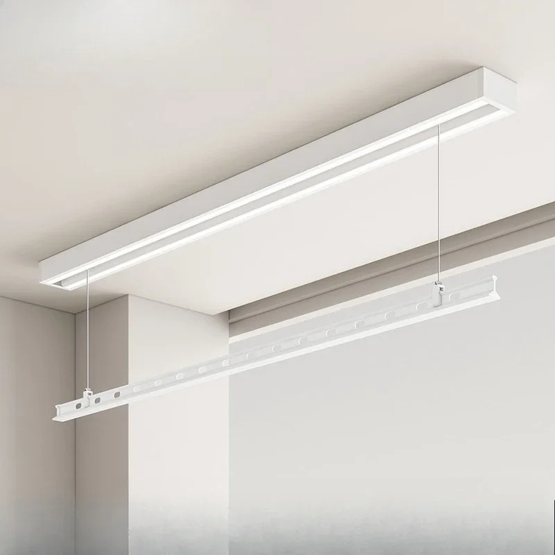 

Single pole surface installation, electric drying rack, indoor household balcony, automatic lifting, fixed cool drying