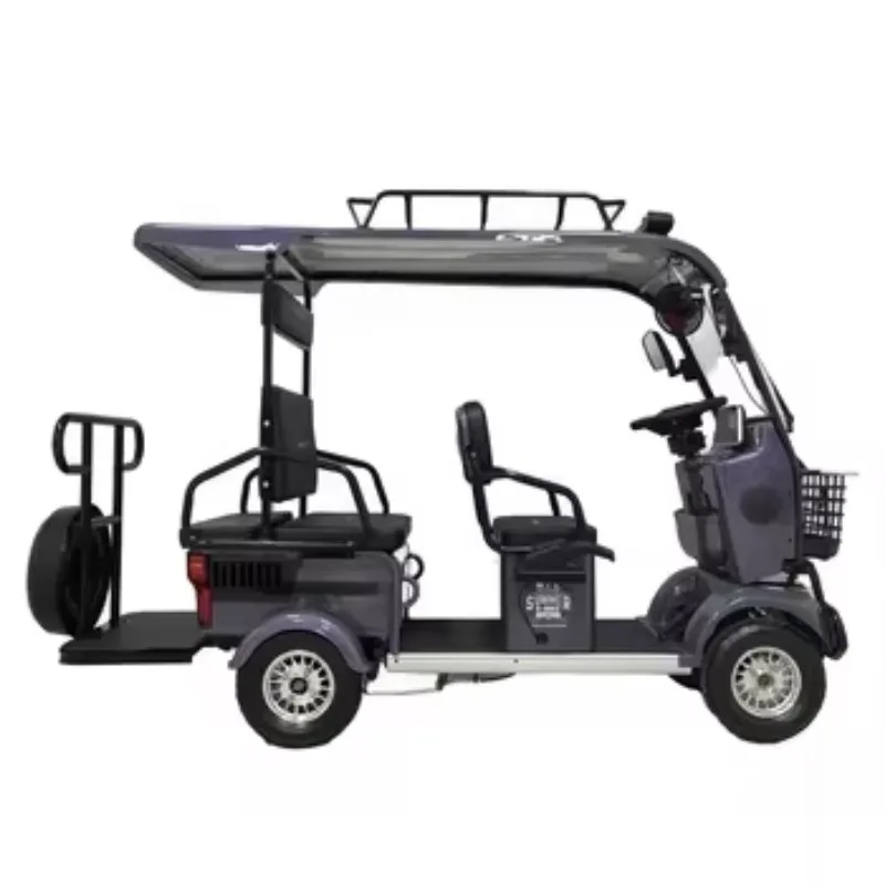 

Scooter for Adults Colorful Colors Six Large Capacity Storage Space Optional Accessories E Bike 4 Wheels