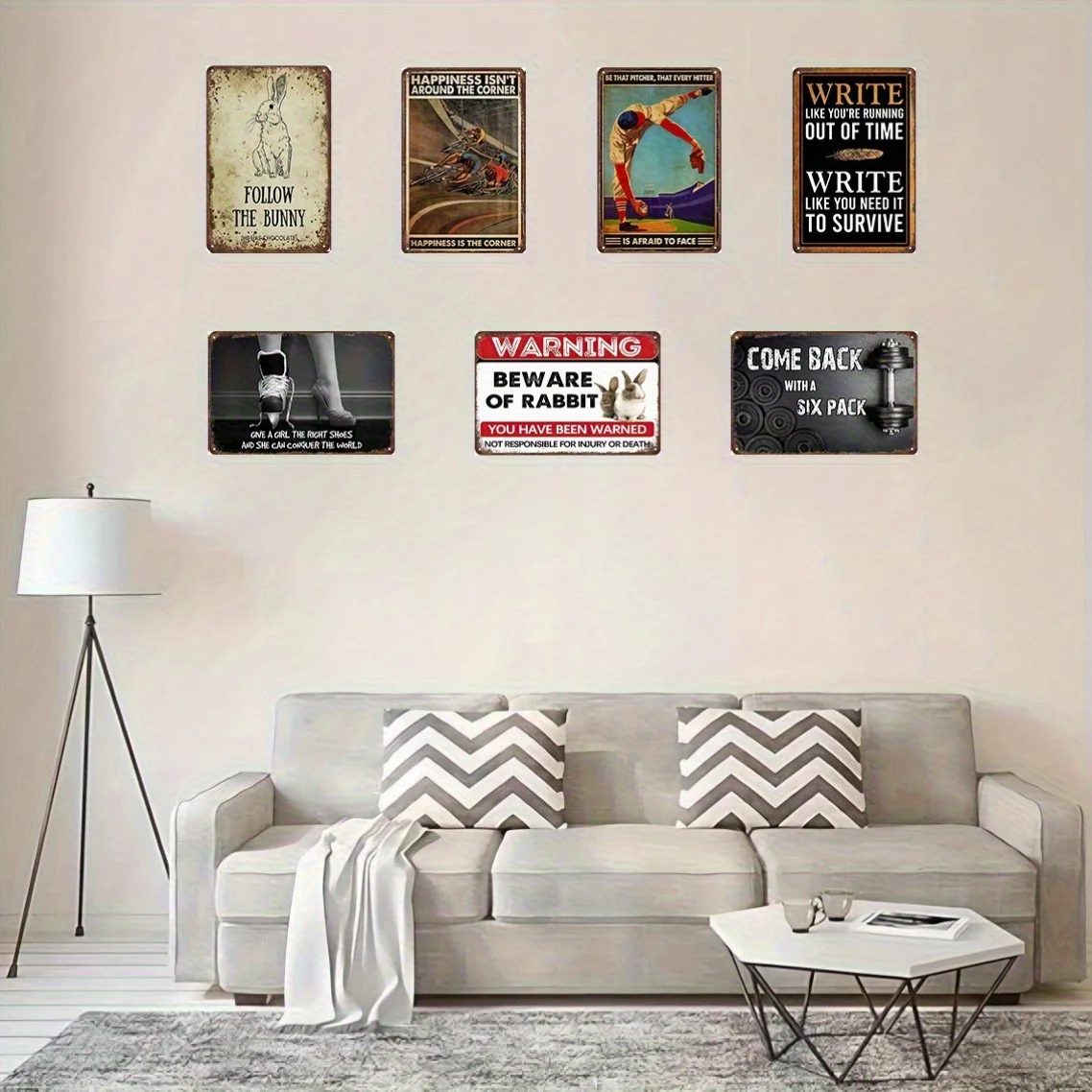 [2D Flat] Painting Artist Vintage Metal Painting Art Sign, Art is Not Always About Beautiful Things, But About Who We Are and Wh