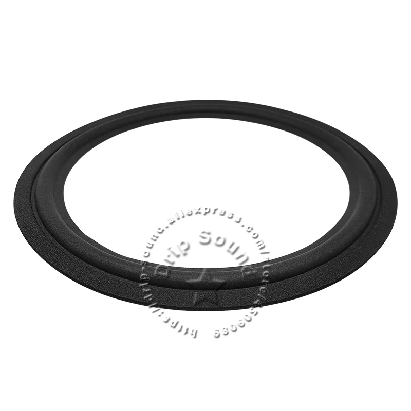 2 قطعة 10 "بوصة المتكلم رغوة مطوية حافة حلقة مكبر الصوت مكبر الصوت إصلاح الجانب المحيطي دائرة استبدال أجزاء 245 مللي متر/9.65" # أسود