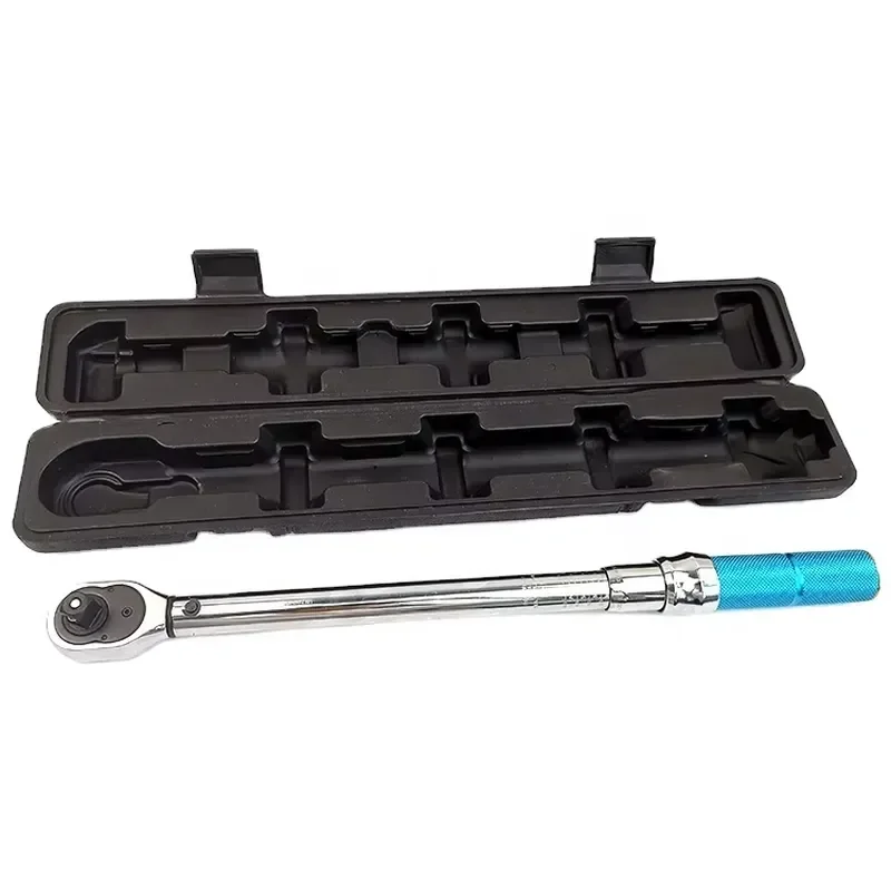 Preset Torque Wrench 10-85 ft lb 1/2 Inch Drive Manual Imperial Click Type Ratchet Spanner for Automotive Repair Heavy Duty