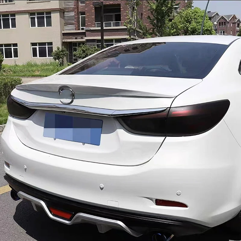 For Mazda 6 Atenza Spoiler 2014 2015 2016 2017 2018 2019 High Quality ABS Plastic Car Rear trunk cover wings spoiler Airfoil