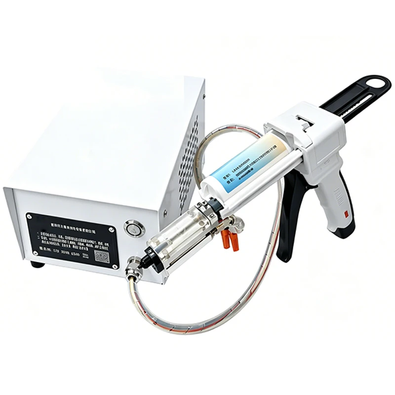 Handheld AB Adhesive Dispenser with Cooling System AB Adhesive Mixing and Dispensing Machine Electronics/Lighting