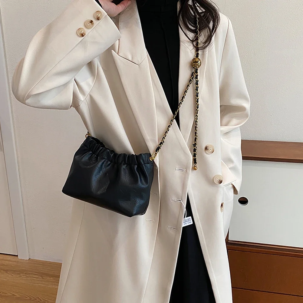 سلسلة نسائية حقيبة كتف متعددة الاستخدامات Crossbody حمل حقيبة عادية مطوي حقائب المتشرد حقيبة حقائب بحمالات فتاة محفظة أنيقة