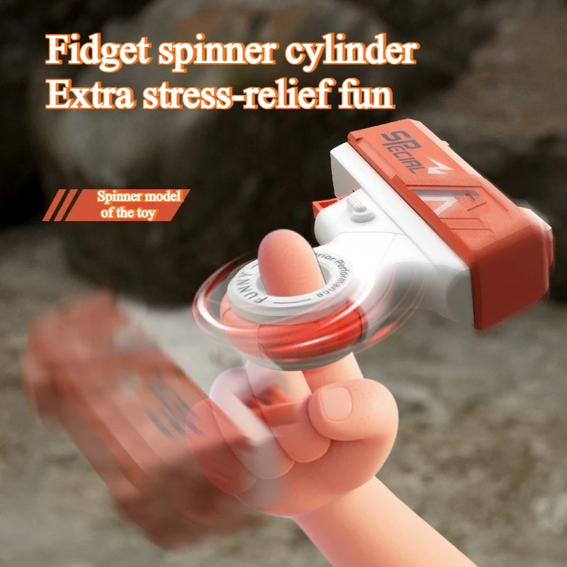 رصاصة لينة صغيرة مسدس لعبة الروتاري تململ تصميم طوي رغوة نبال قاذفة للبنين اطلاق النار لعبة متعة هدية الكريسماس للأطفال