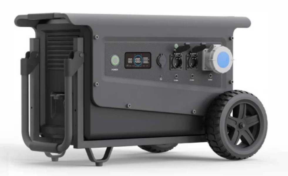 Solar Generator 5000W Portable Batteries And Power Stations Portable Inverter Emergency Power Industrial Power Backup