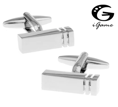   Cufflinks Silver Color Copper Business Design Best Gift For Men Cuff Links Wholesale&retail