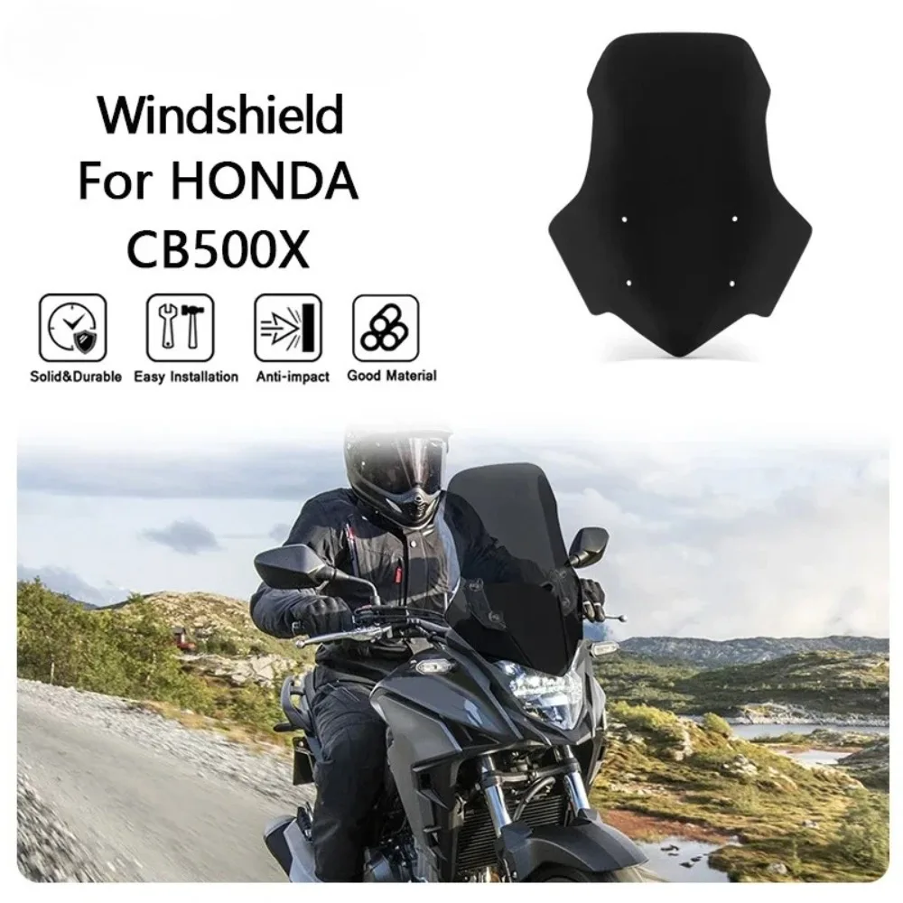 

Motor Windshield For HONDA CB500X 2016-2024 Motorcycle Windscreen Screen Windshield Fairing Accessories