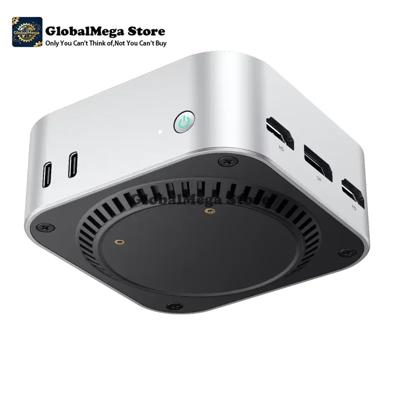 2026 Latest Mini PC N150 Quad Core 8GB DDR5 64GB SSD Windows 11 Pro Linux Silent Fanless Desktop Computer Small Form Factor